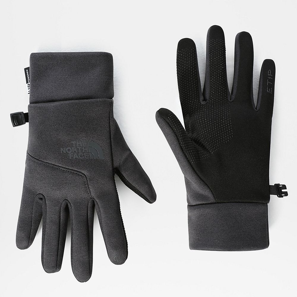 The North Face Gloves Mens Australia - The North Face Etip™ Hardface Black (ZFU-890146)